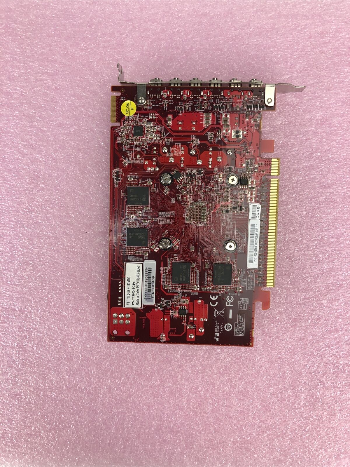 VisionTek VT-7550 2GB PCIE MDP Graphics Card