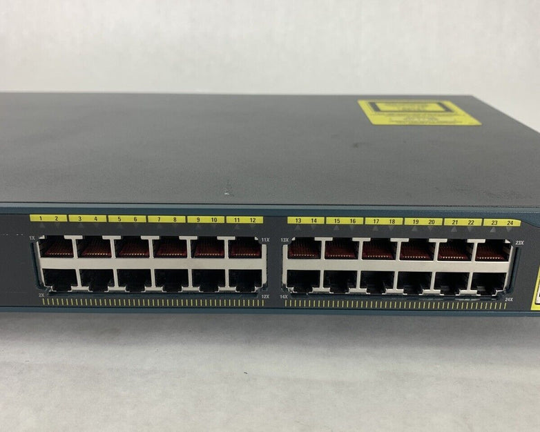 Cisco WS-C2960-24TC-L 24-Port Ethernet Managed Switch
