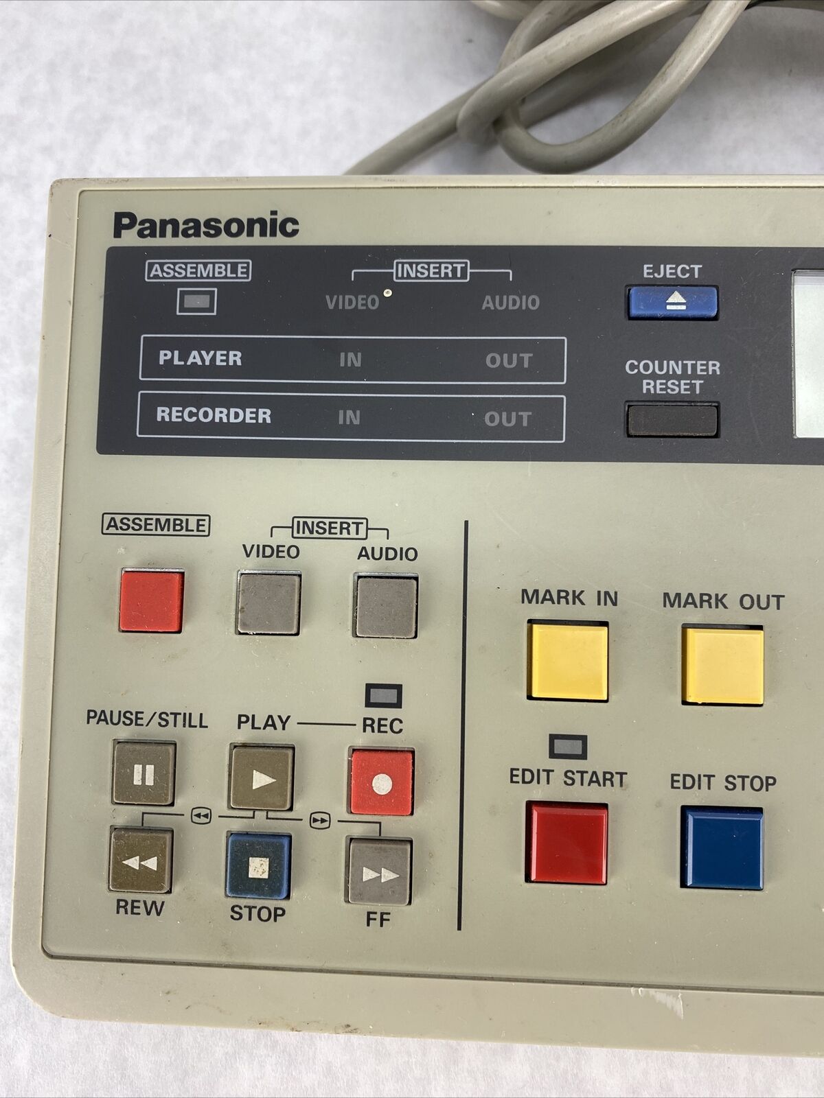 Panasonic AG-A570P Editing Controller NO PSU