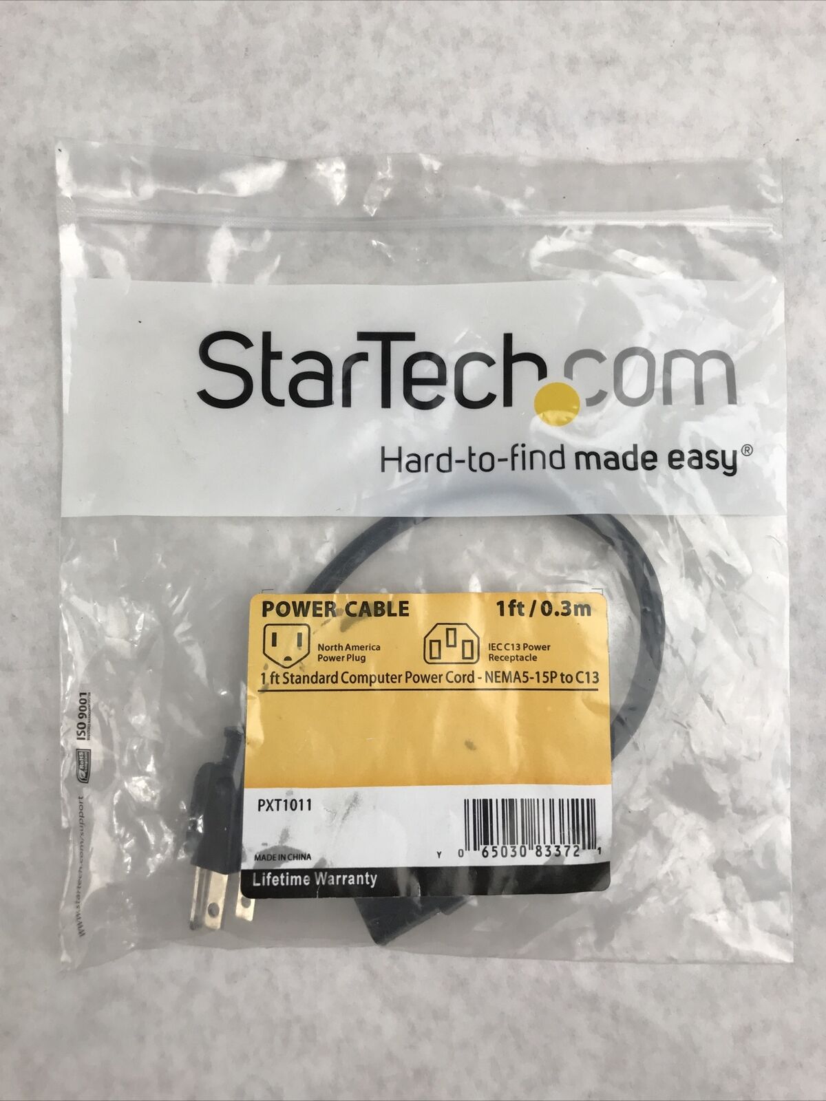 StarTech Power Cable PXT1011