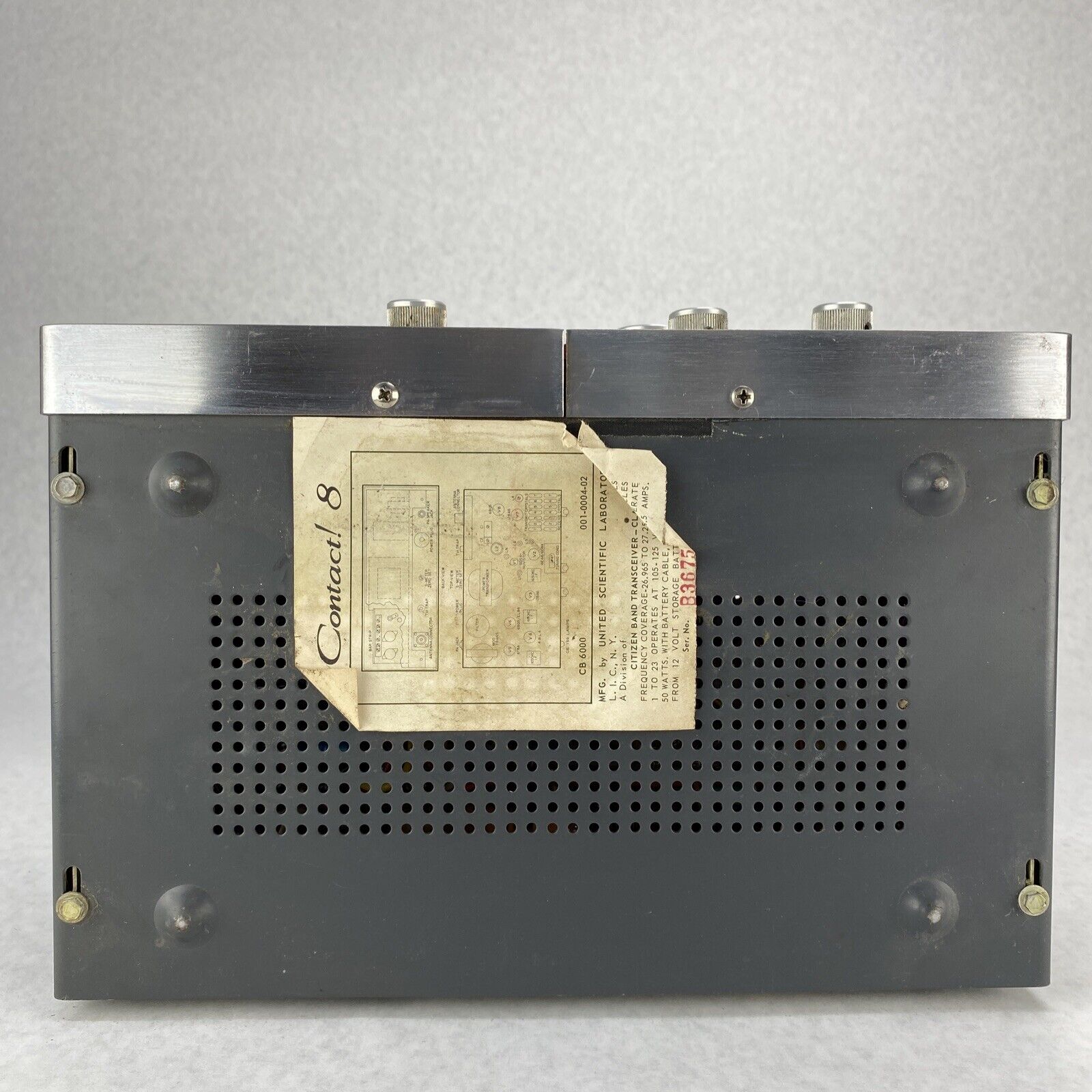 USL Contact 8  23-Channel CB Transceiver Radio Vintage