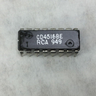 Genuine RCA CD4516BE Integrated Circuits  Lot of 18