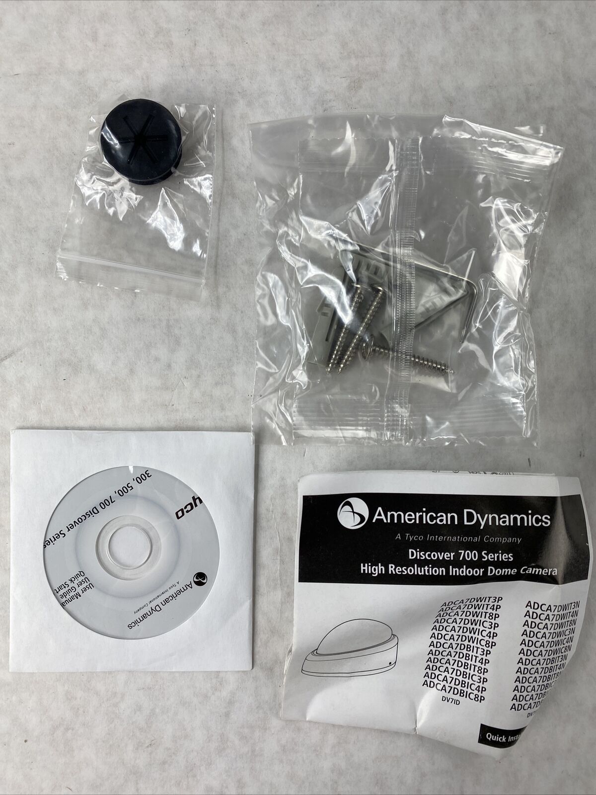 American Dynamics ADCA7DBIC4N Indoor Black 690HTVL-E 2.8-10mm TDN Clear NTSC
