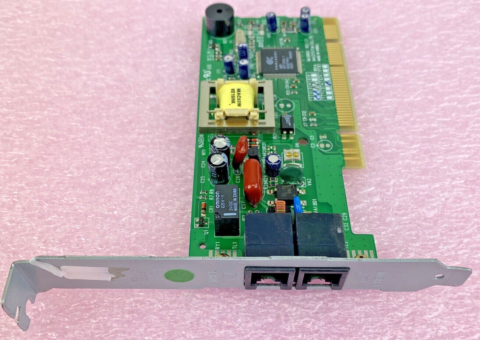 Lot of 2 Macsystem, Inc. MA560CI Conexant 56K fax modem PCI cards
