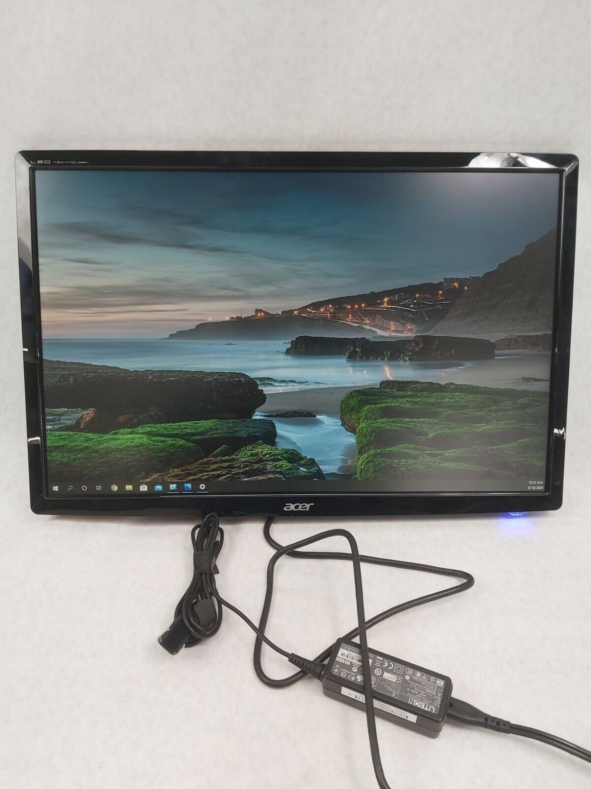Acer V225WL 22" LCD LED Backlit Widescreen 1680x1050 16:10 5ms Monitor Grade B 2