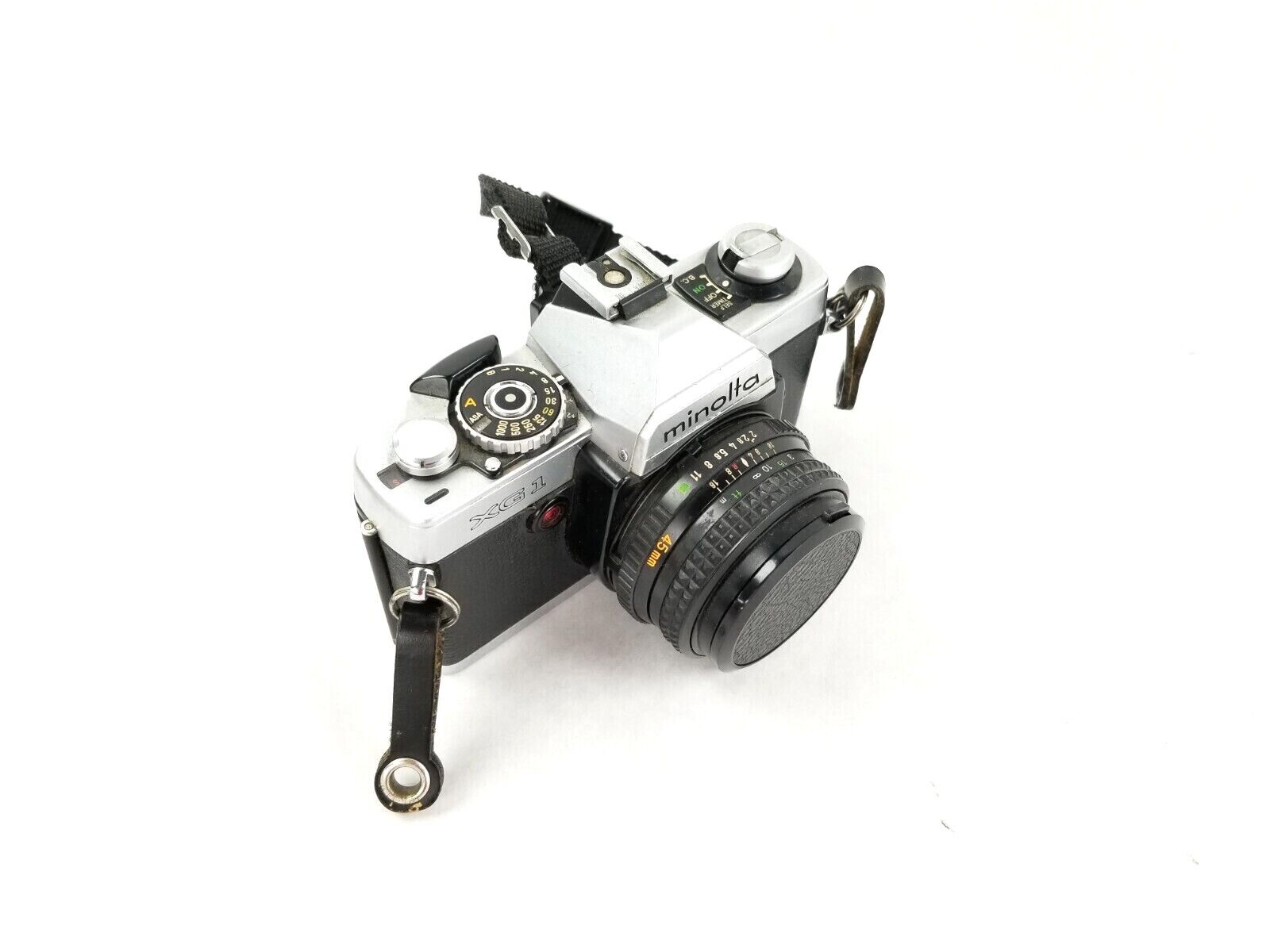 Minolta XG-1 35mm SLR with MD Rokkor-x 45mm 1:2 Lens