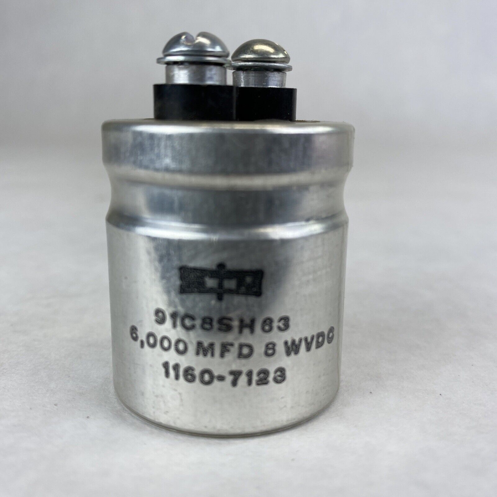 STM 1160-7123 Aluminum Capacitor 6000MFD 8VDC