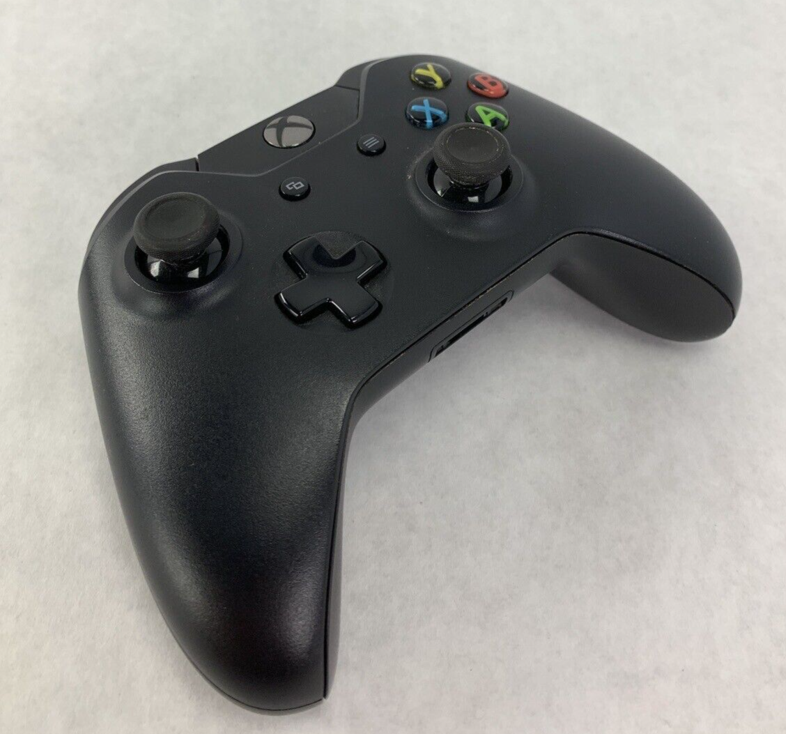 Xbox One Wireless Controller Black Model 1537 Parts Or Repair No Backplate
