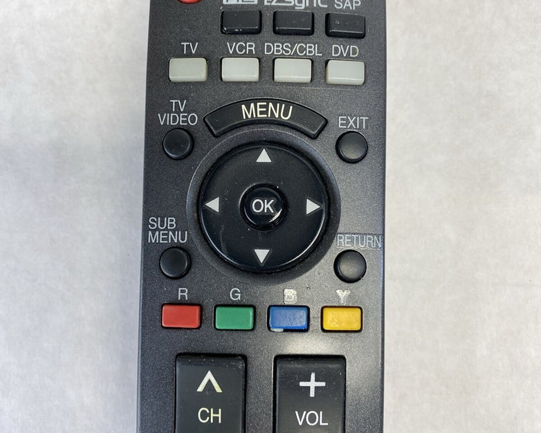 Panasonic N2QAYB000100 Original TV Remote Control for TH-60AS700A Television