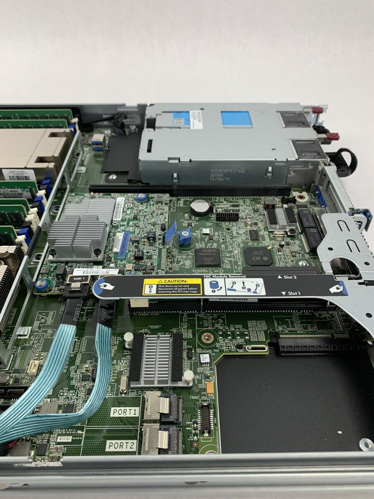 HP ProLiant DL360 Gen9 Server 2x E5-2620 v3 2.4 GHz 64 GB RAM NO HDD NO OS