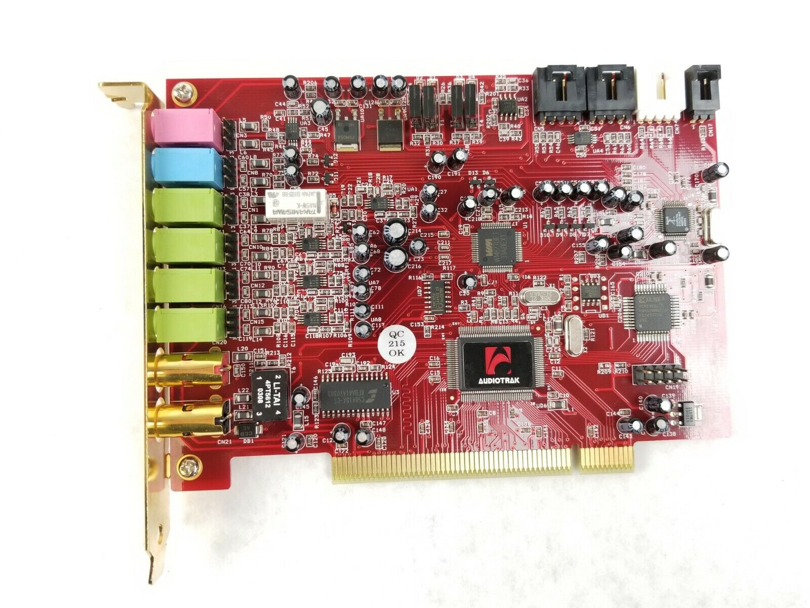 AudioTrak PCI Audio Soundcard Prodigy 7.1 Ultimate Surround 192kHz