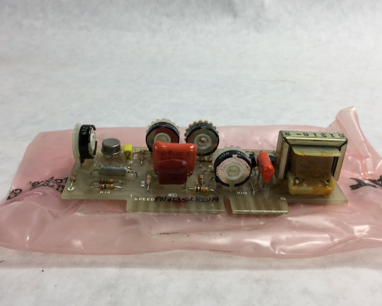 DAMON / IEC P/N 46354 Speed Control Board