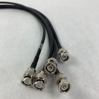Lot of 5 AKG MK PS Antenna Cable 500 OHM 58/U
