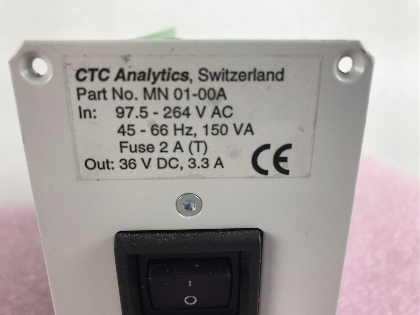 CTC Analytics 01-00A - Power Supply - SP-164 - 36v 3.33A