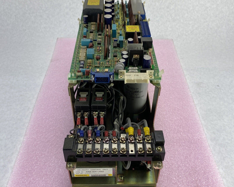 Fanuc A06B-6047-H002 Velocity Control Unit Parts or Repair