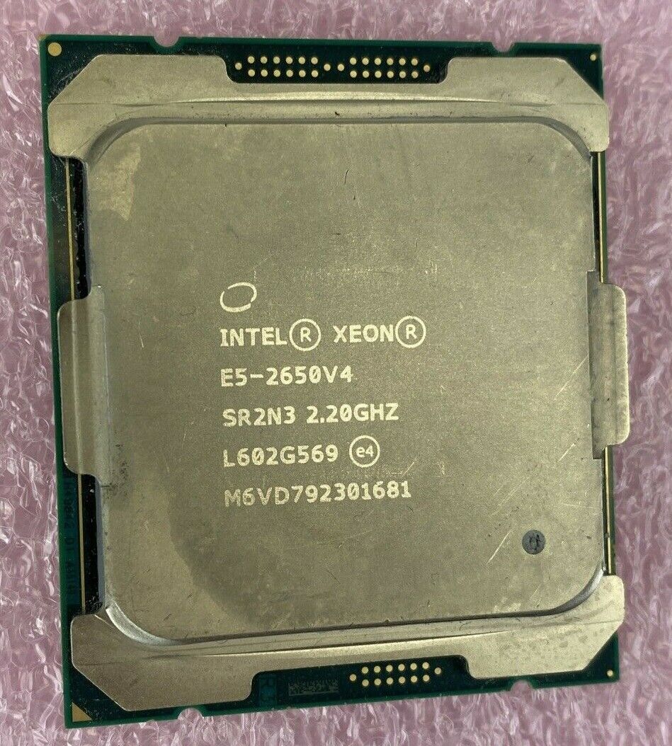 Intel SR2N3 Xeon E5-2650 v4 2.20GHz 12-Core 30MB LGA2011-3 CPU Processor
