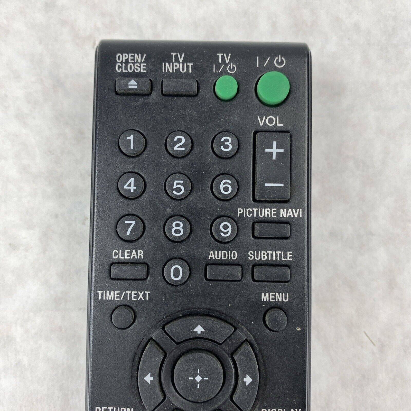 Sony RMT-D197A DVD Player Remote Control TESTED