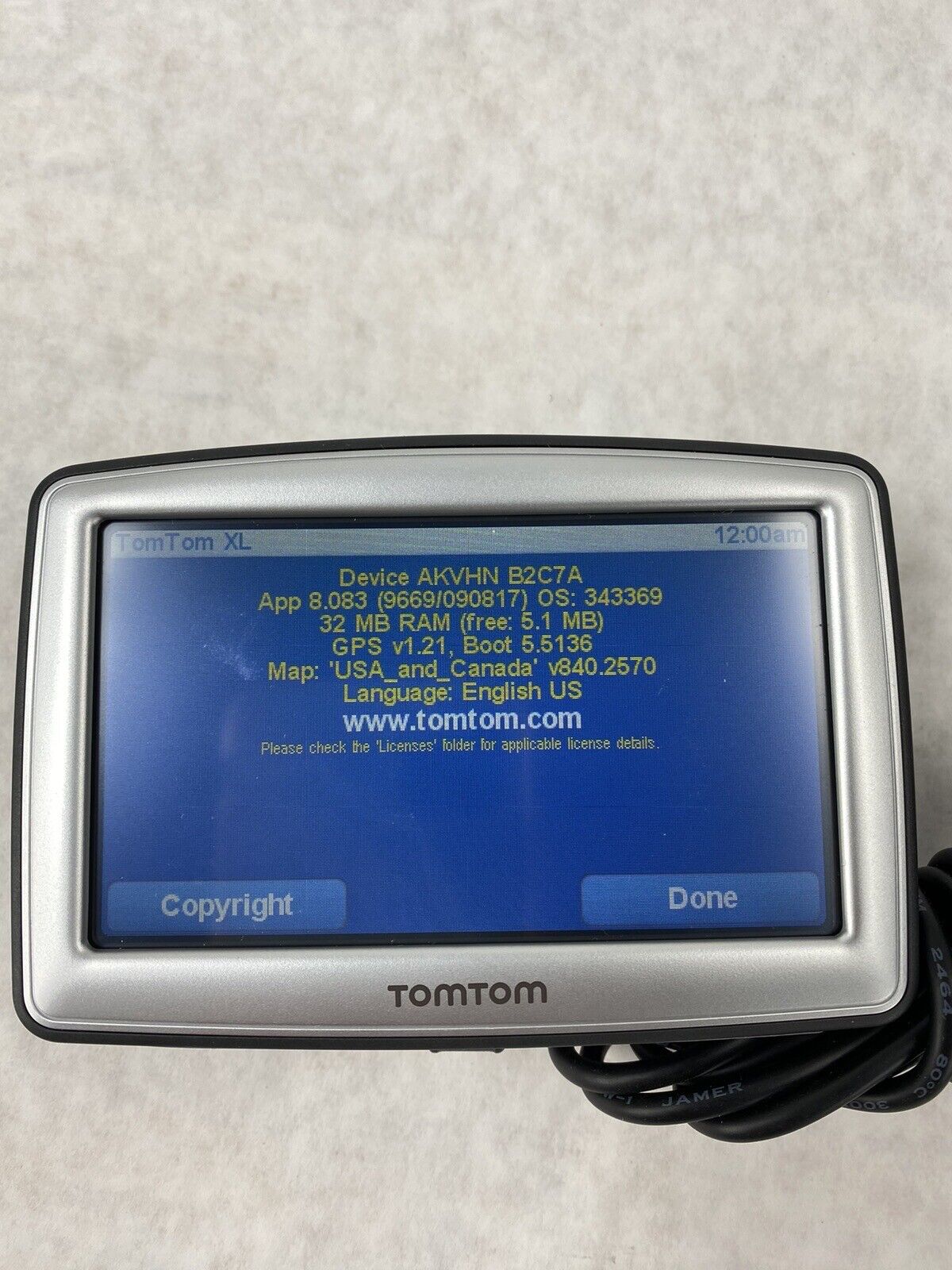 TomTom XL 330S GPS Navigator 4.3" LCD Touchscreen + Auto Power Adapter bundle