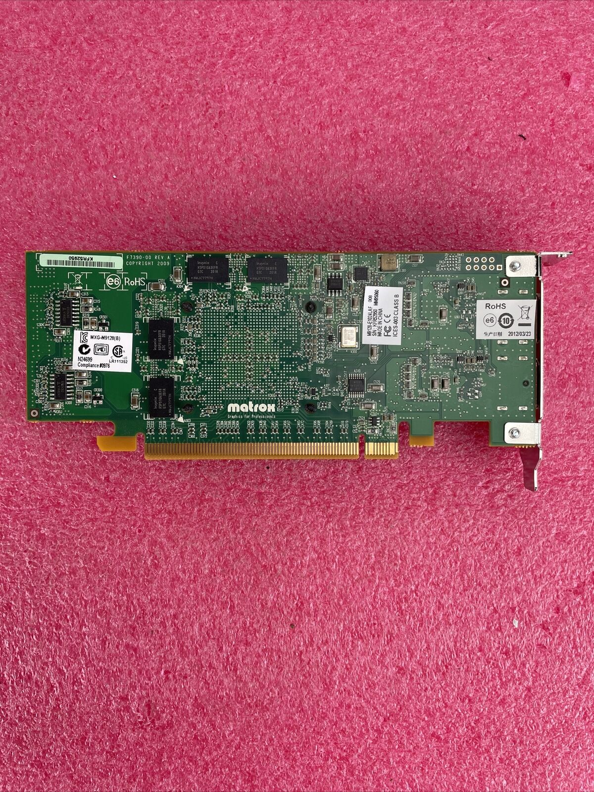 Matrox M9128-E1024LAF PCI Expressx16 Graphic card