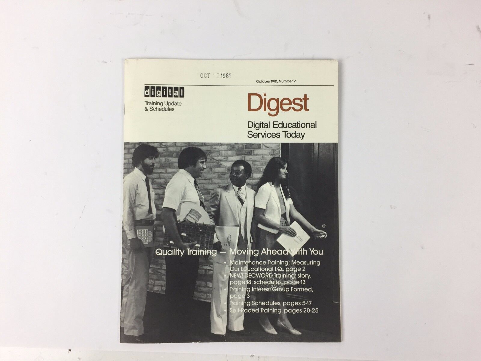 Digital Digest Magazine October 1981, Number 21