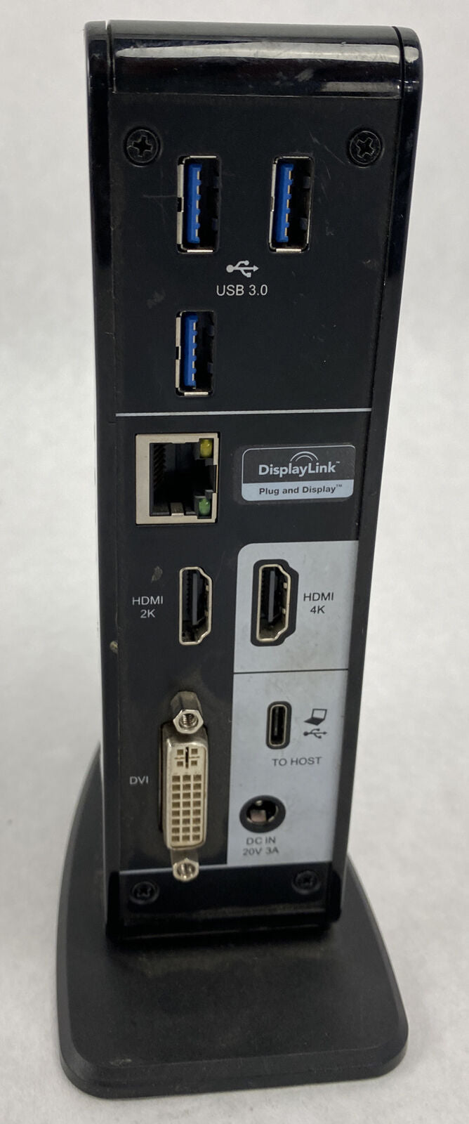 Plugable UD-ULTCDL USB-C Docking Station NO AC POWER ADAPTER