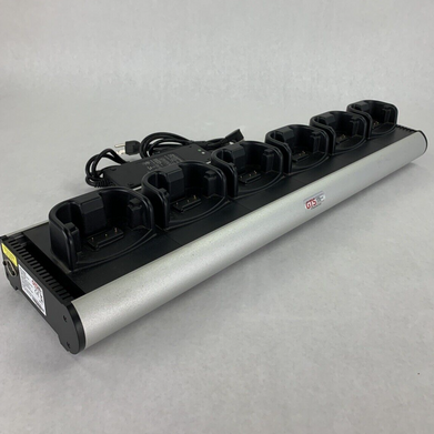 GTS Six Bay Battery MC9000 Device Charger HCH-9060 W/ Power Cord