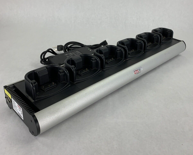 GTS Six Bay Battery MC9000 Device Charger HCH-9060 W/ Power Cord
