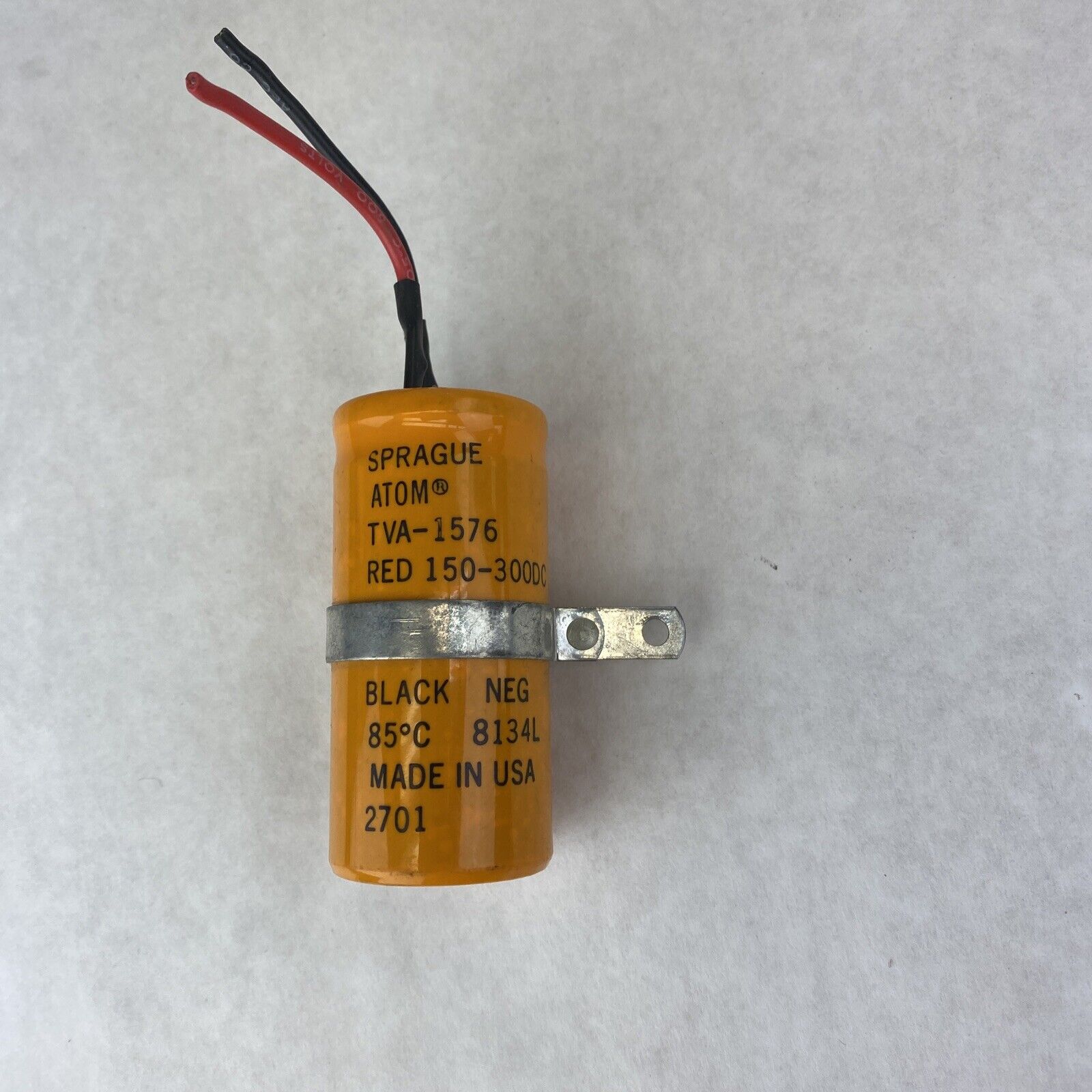 Sprague 8134L  ATOM TVA-1576 150uF 300VDC capacitor new old stock