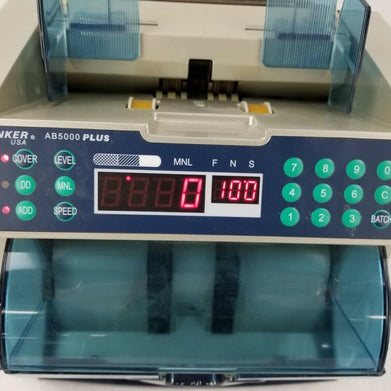 AccuBanker AB5000 Plus Commercial Bill Counter Untested