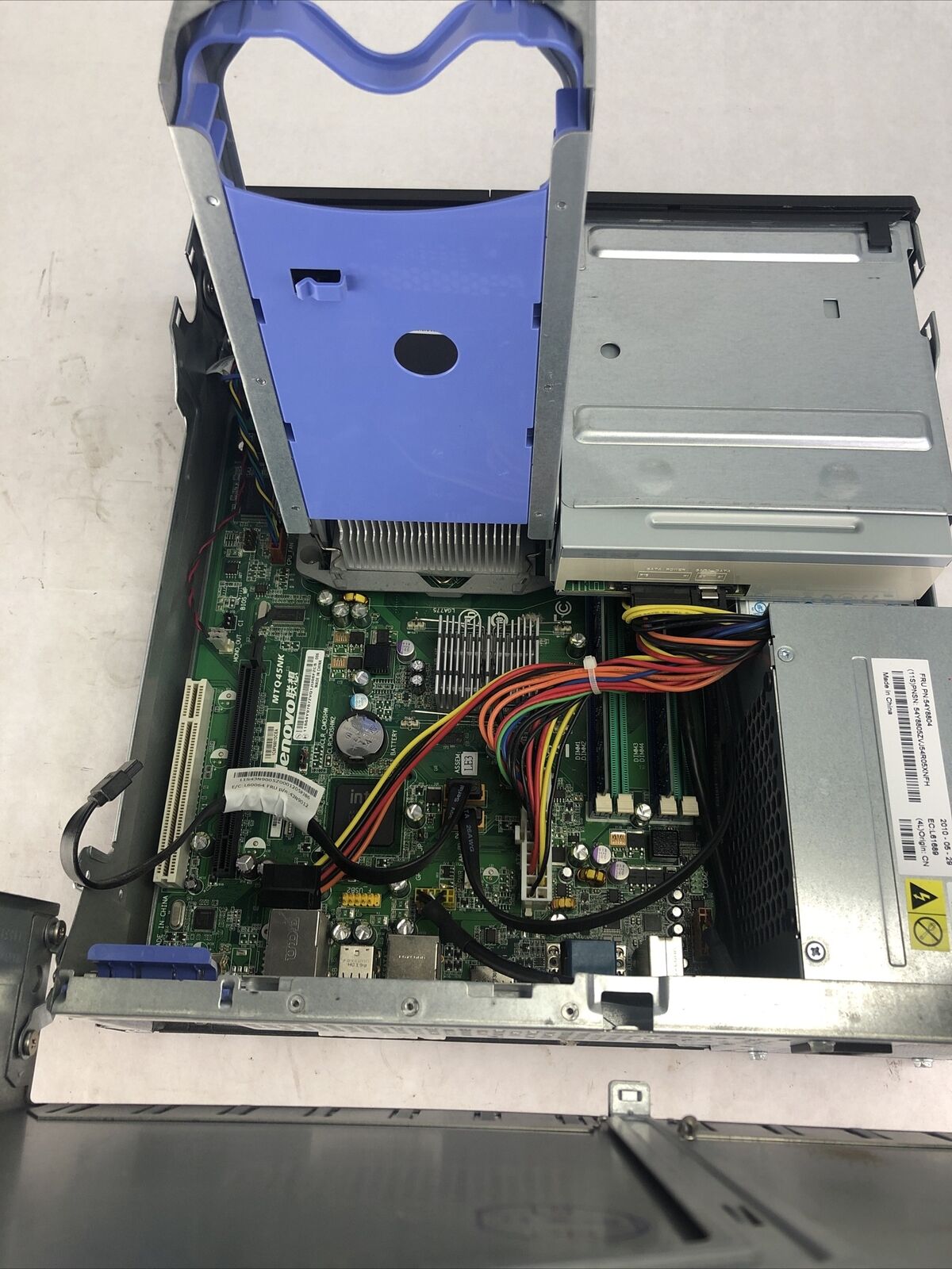 Lenovo ThinkCentre 89010 ARU DT Intel Core 2 Duo E7500 2.93GHz 4GB No HDD No OS