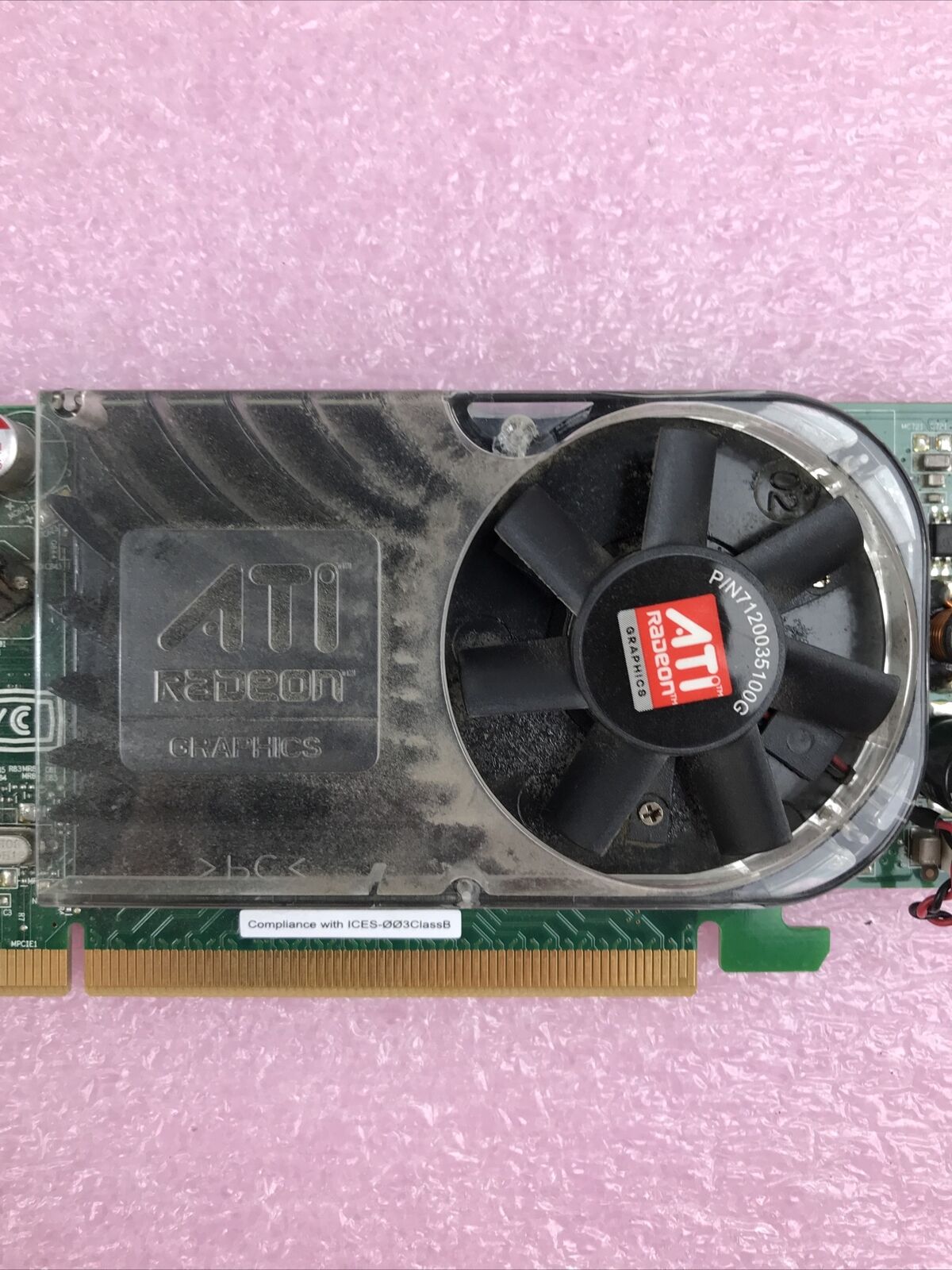 DELL 0XX355 ATI Radeon 109-B27631-00 256MB PCI-E Low Profile Video Card