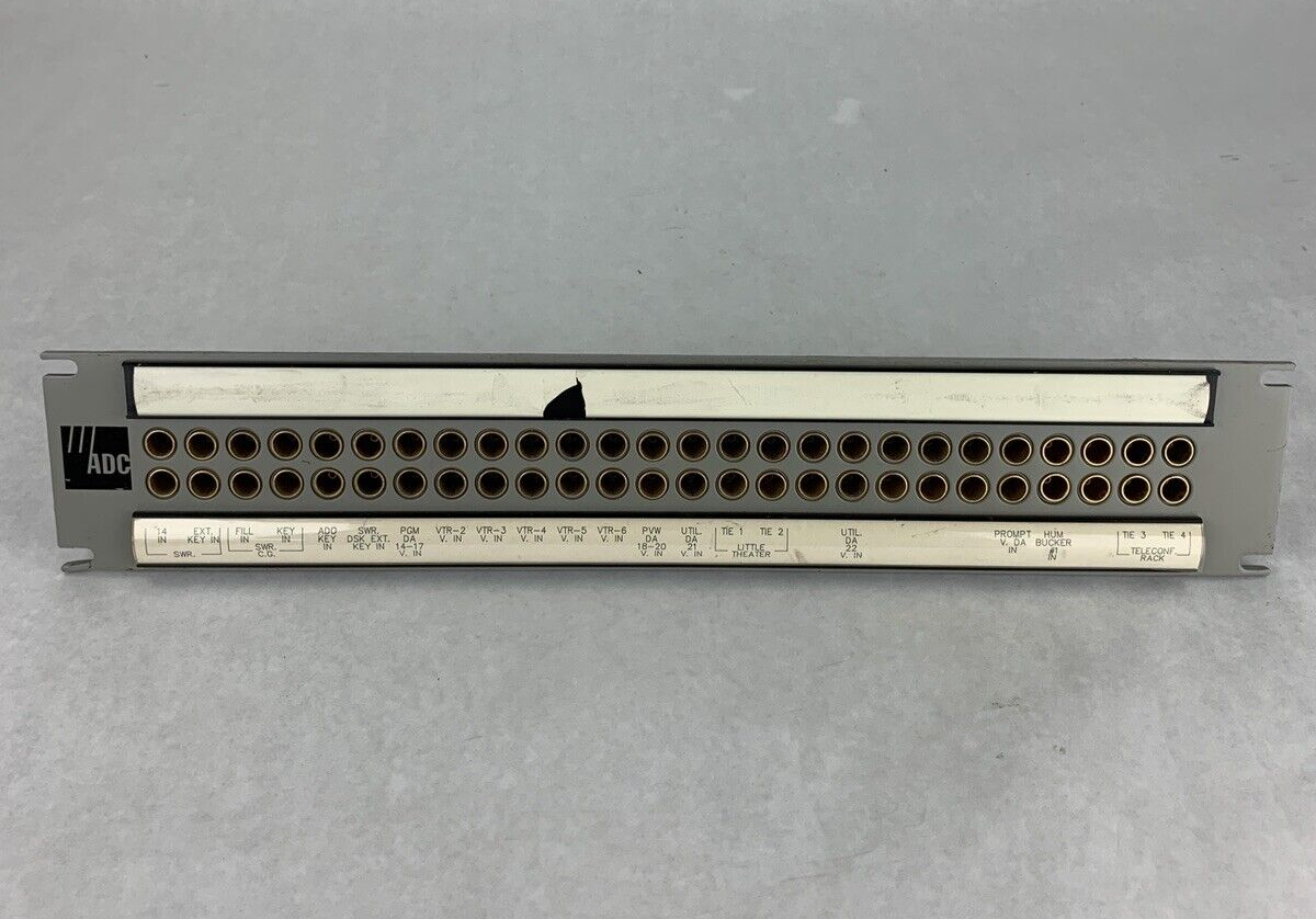 ADC PPI-2226RS Patch Panel W/ Jacks