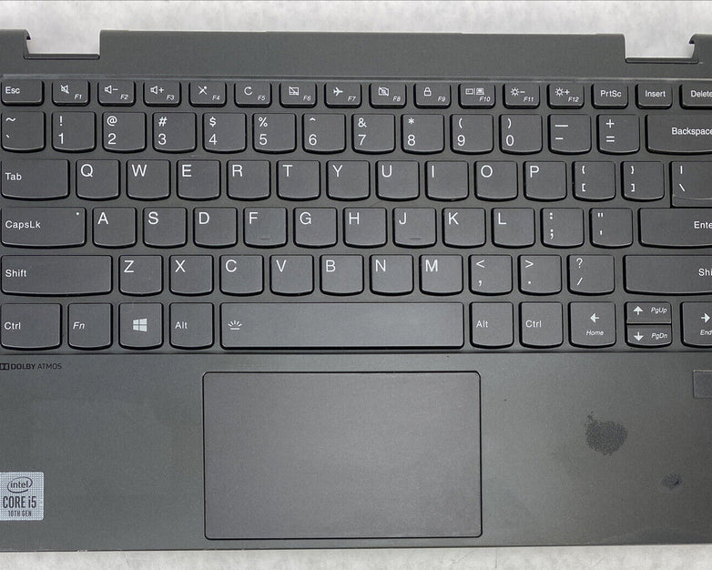 Lenovo Yoga C930-13iML Laptop Palmrest Touchpad Keyboard Assembly WITH BATTERY