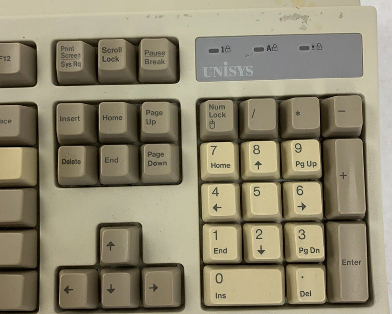 Unisys 46148045-000 Keyboard PCK104-SKB TESTED