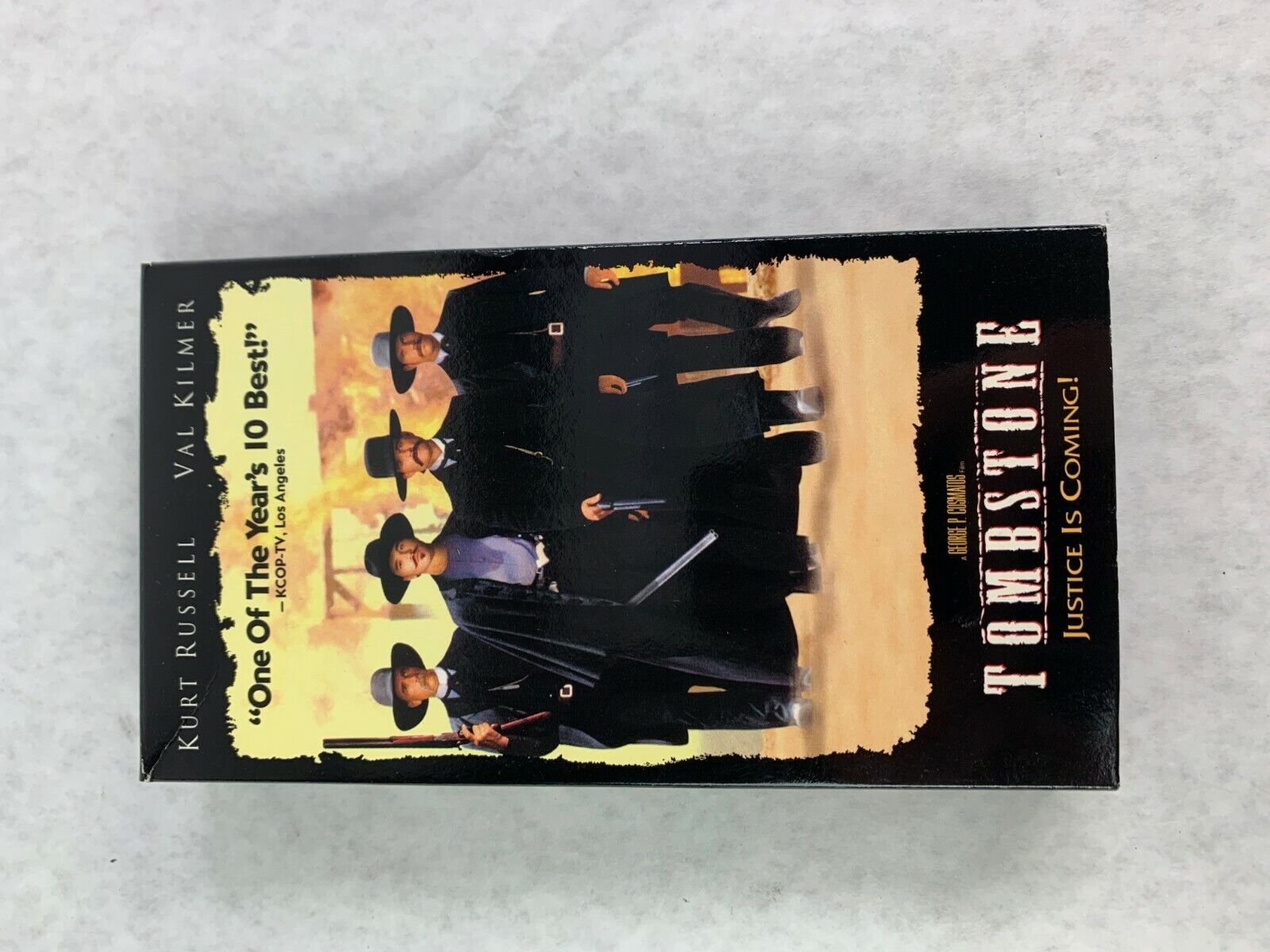 Vintage Classic Tombstone 1994 VHS Tape Movie Kurt Russell Val Kilmer