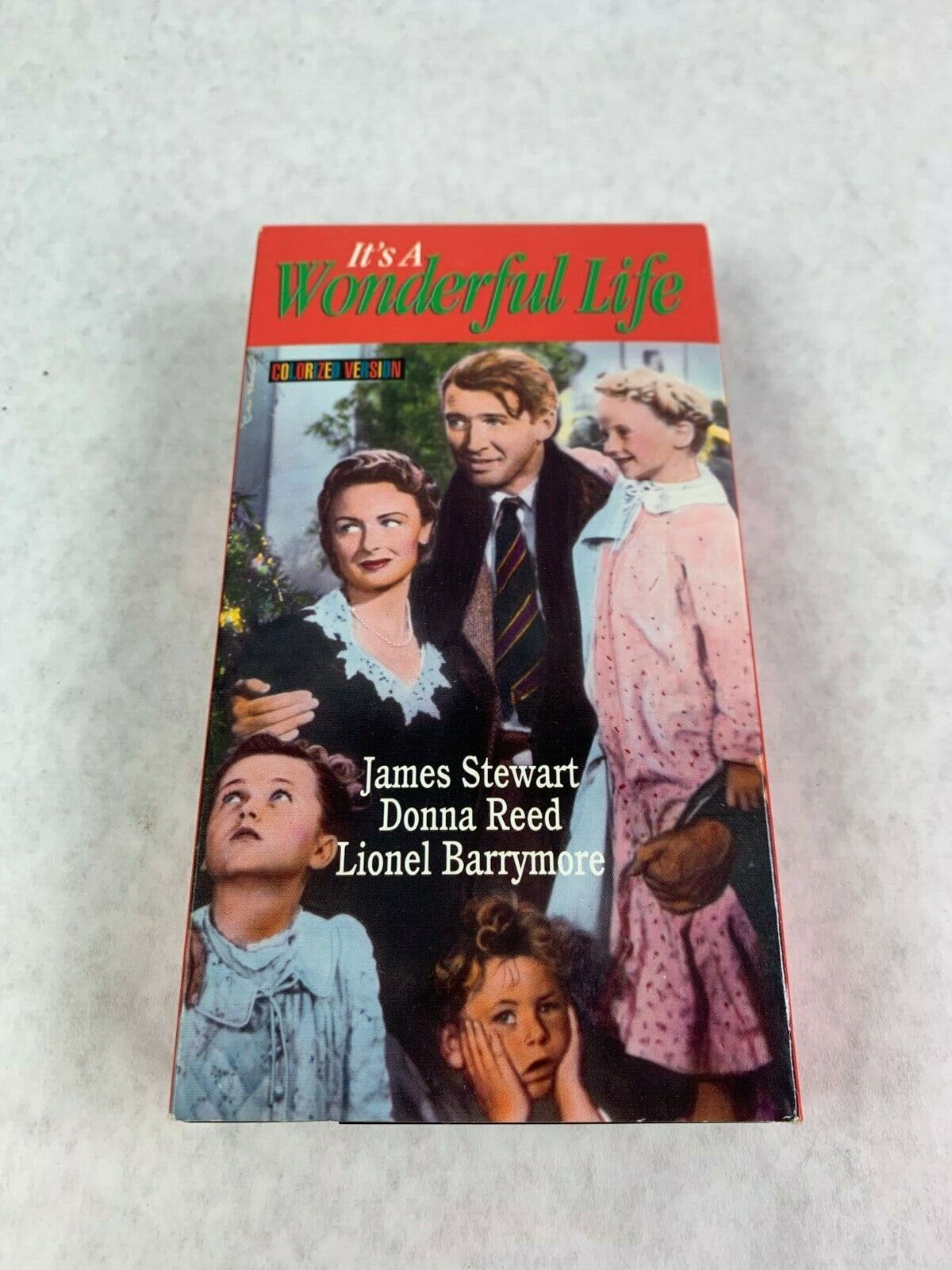 Vintage Classic Its a Wonderful Life 1993 Color VHS Tape Christmas Movie