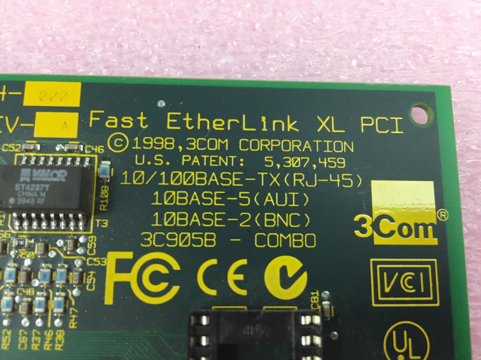 FAST ETHERLINK XL PCI 02-0184-000 REV-03 03-0184-000