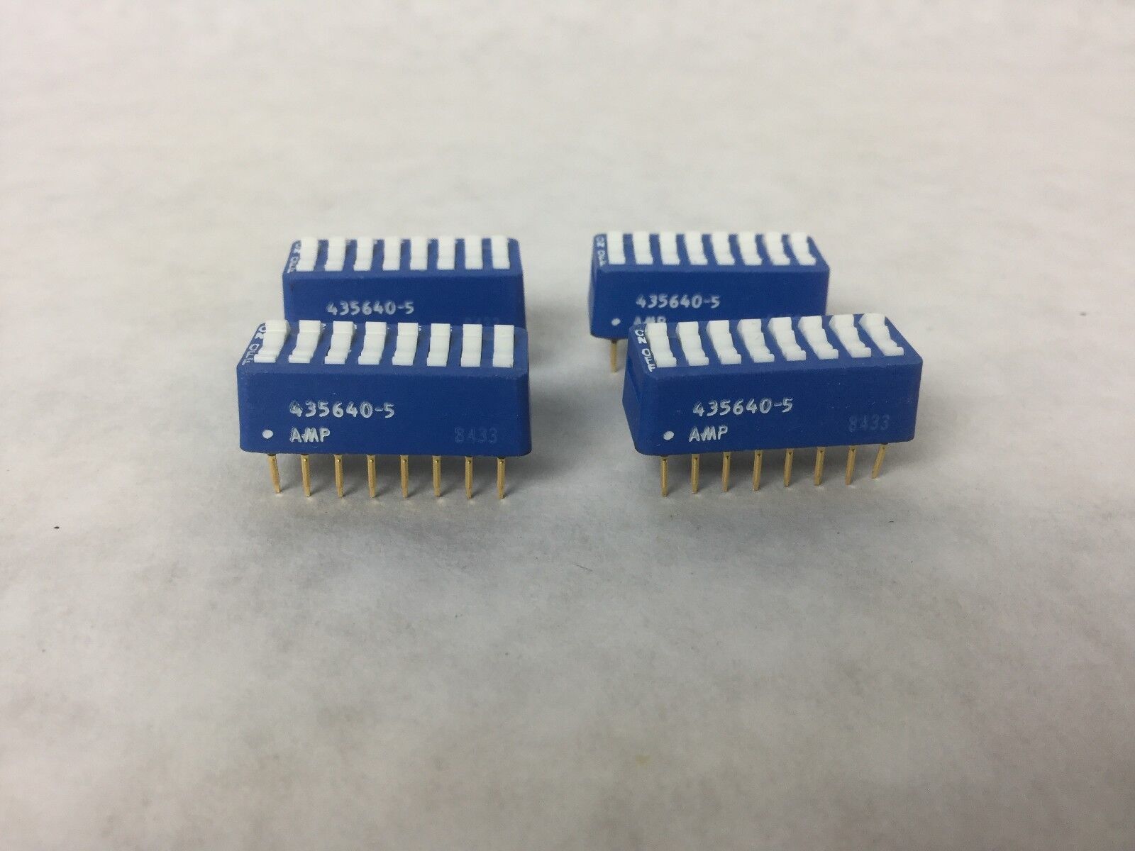 AMP 435640-5 Rocker Switch, Lot of 4, NEW