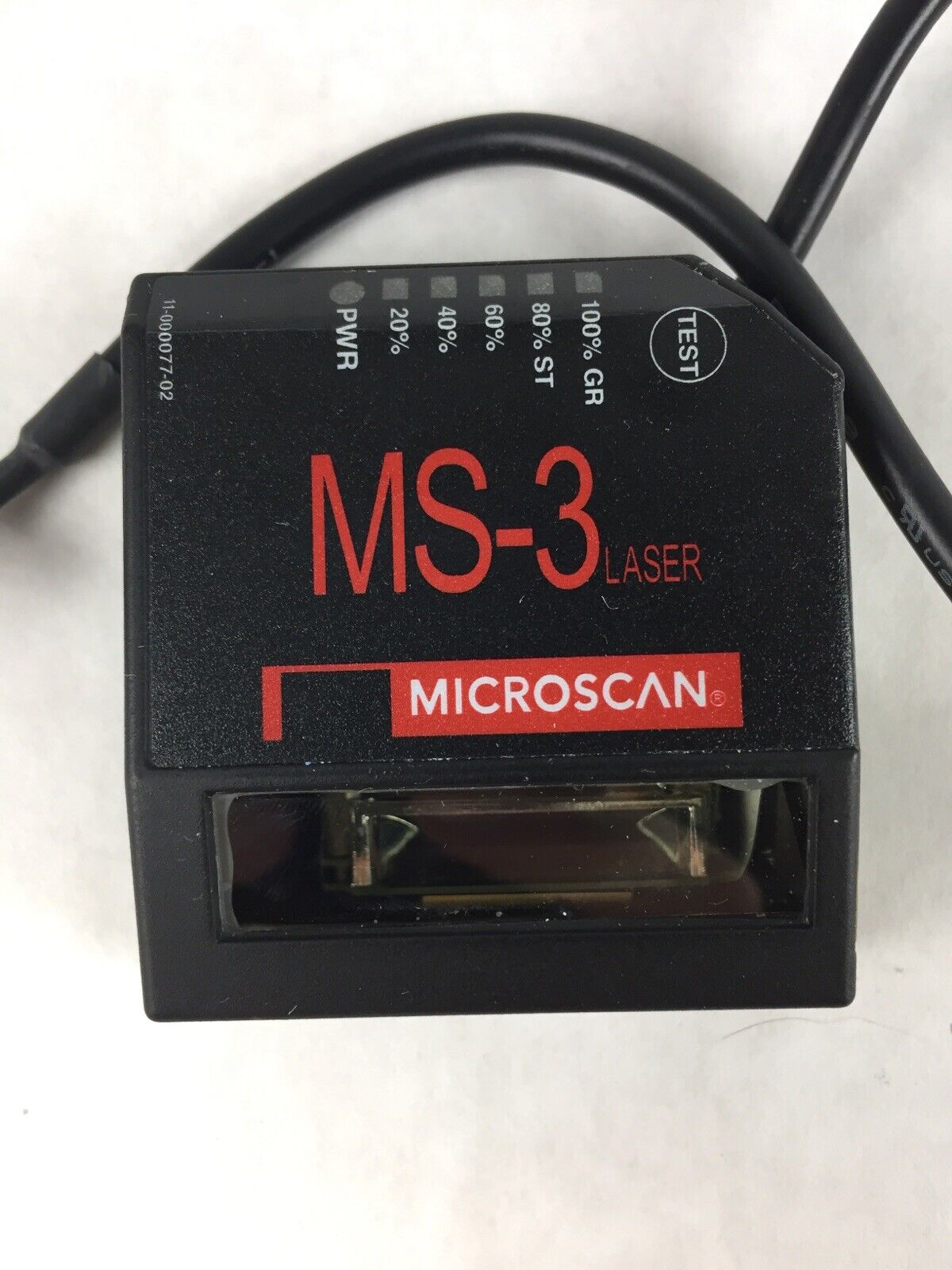 Microscan MS-3 Laser Barcode Scanner Reader FIS-0003-0160G