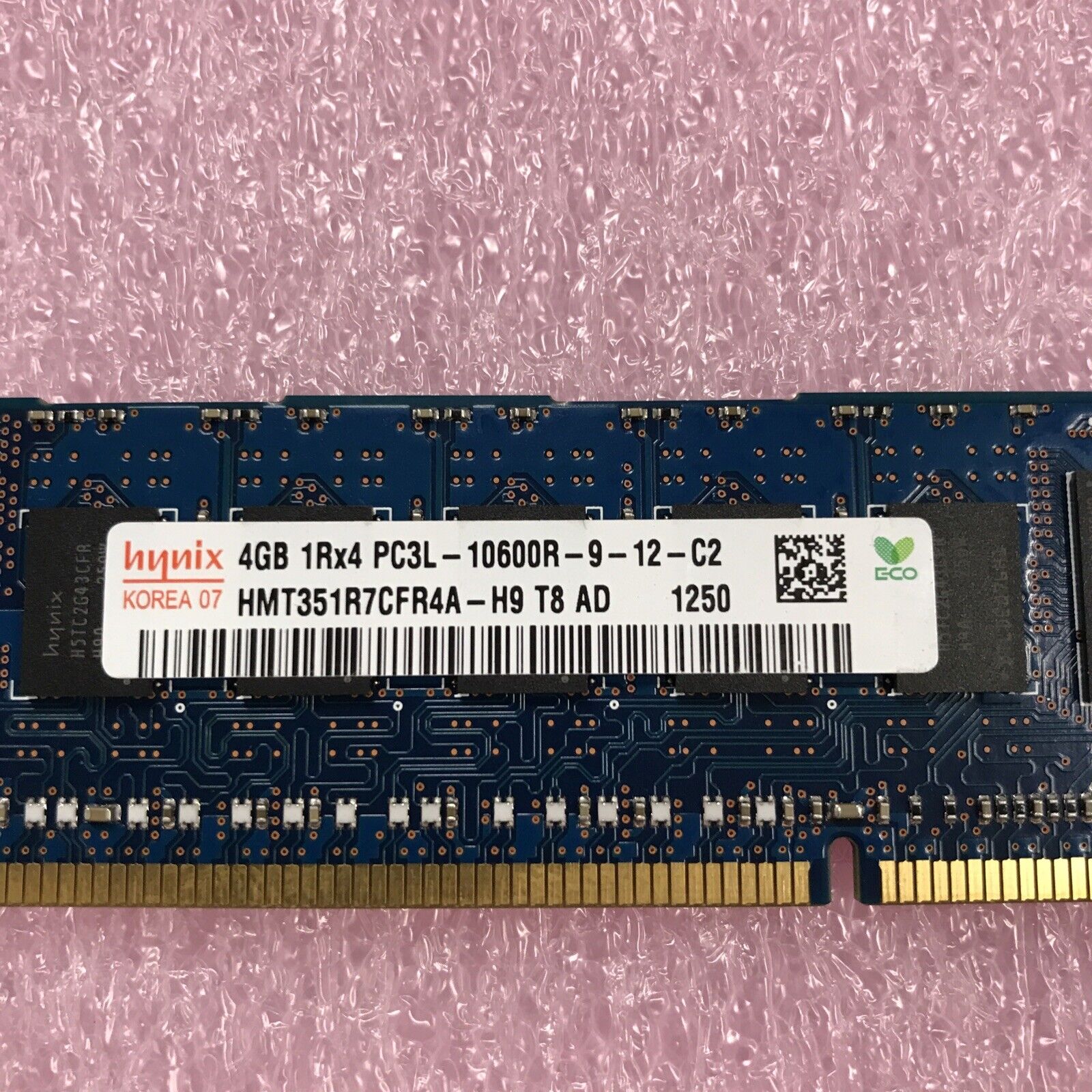 Hynix 8GB Kit 2x4GB PC3L-10600R-9-12-C2 Server Ram HMT351R7CFR4A-H9 DDR3