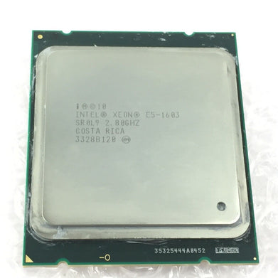 Intel Xeon E5-1603 Quad Core 2.80GHz 10M 1300MHz LGA2011 CPU Processor SR0L9