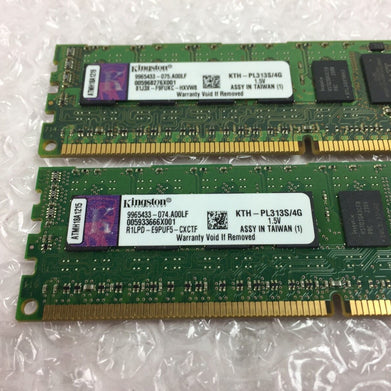 Kingston 8GB (2x4GB) KTH-PL313S/4G PC3-10600 DDR3-1333MHz ECC Registered RAM
