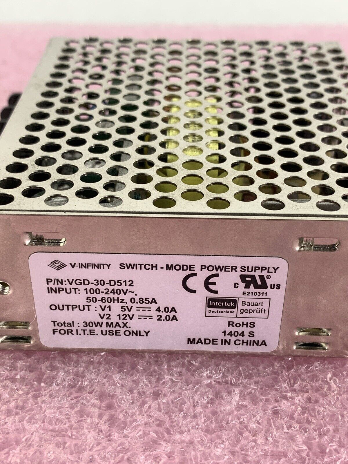 V-INFINITY VGD-30-D512 Tested