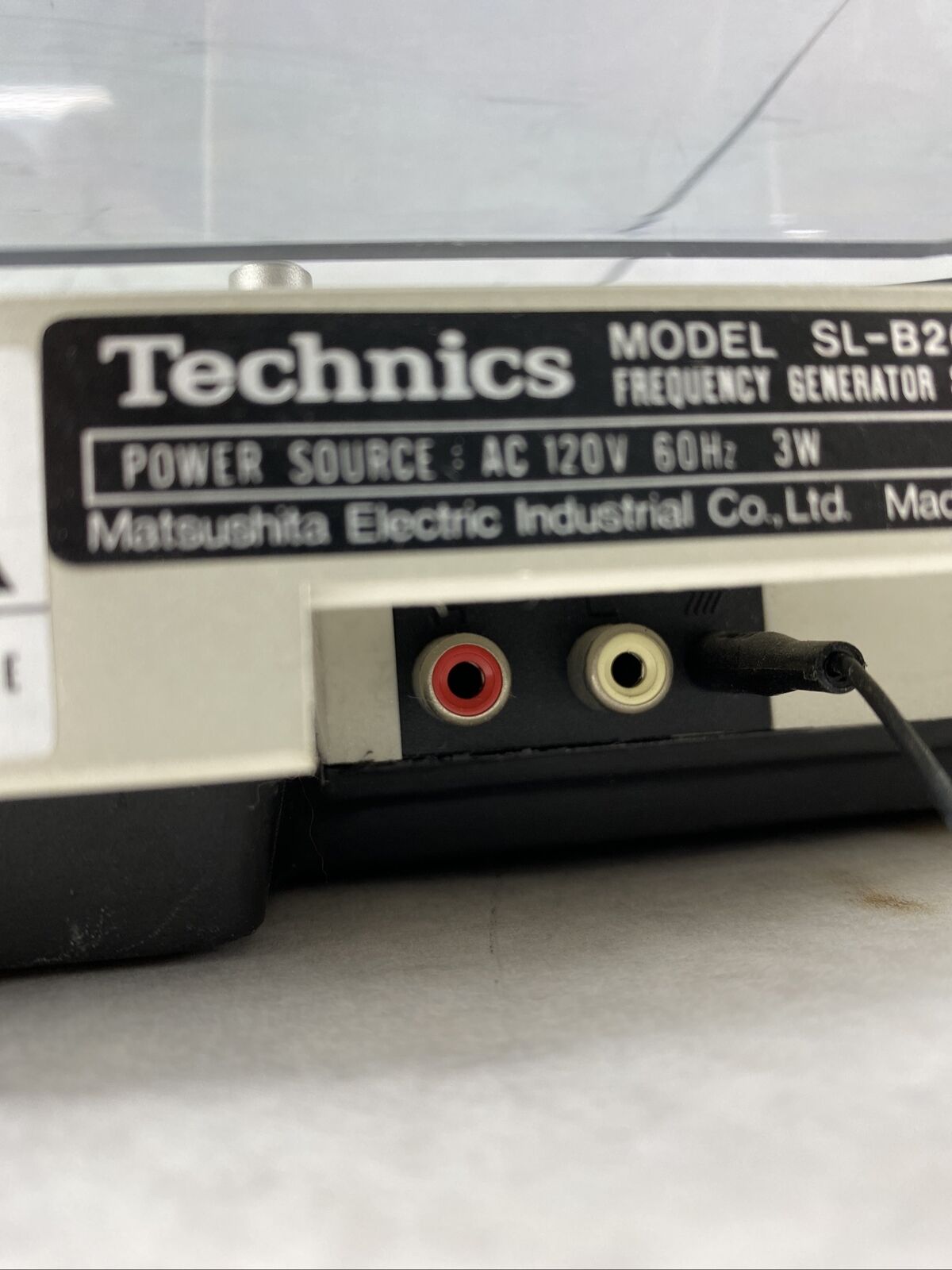 Technics SL-B200 Frequency Generator Servo Automatic Turntable
