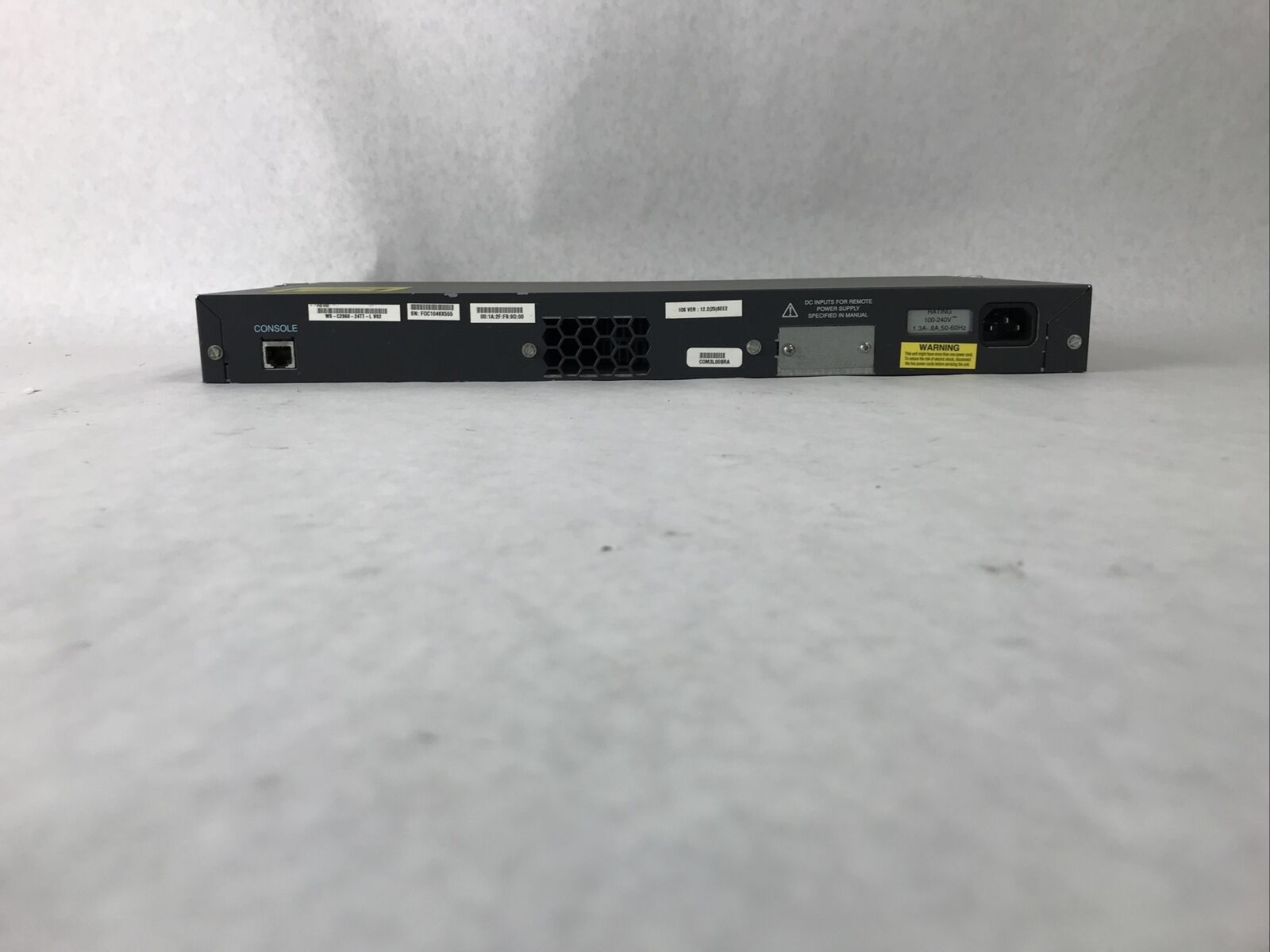 Cisco WS-C2960-24TT-L Catalyst 2960 24 Port Managed Networking Switch