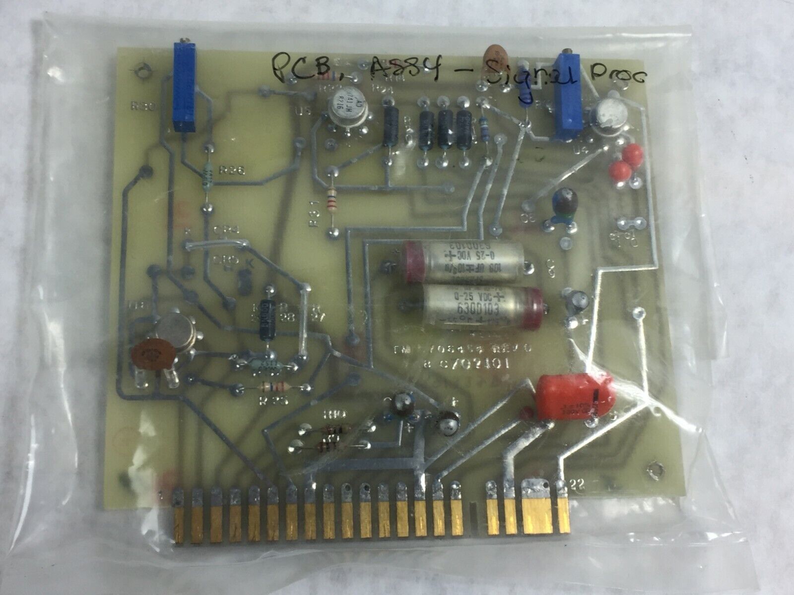 C706454 Rev D PCB Assembly Board Signal Proc   Sealed