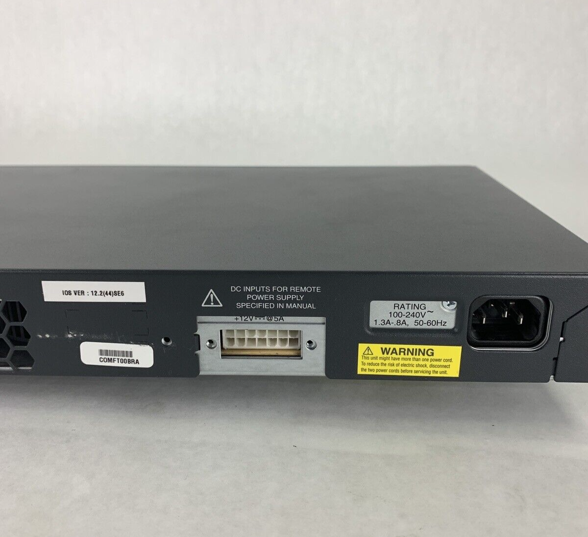 Cisco WS-C2960-24TC-L 24-Port Ethernet Managed Switch