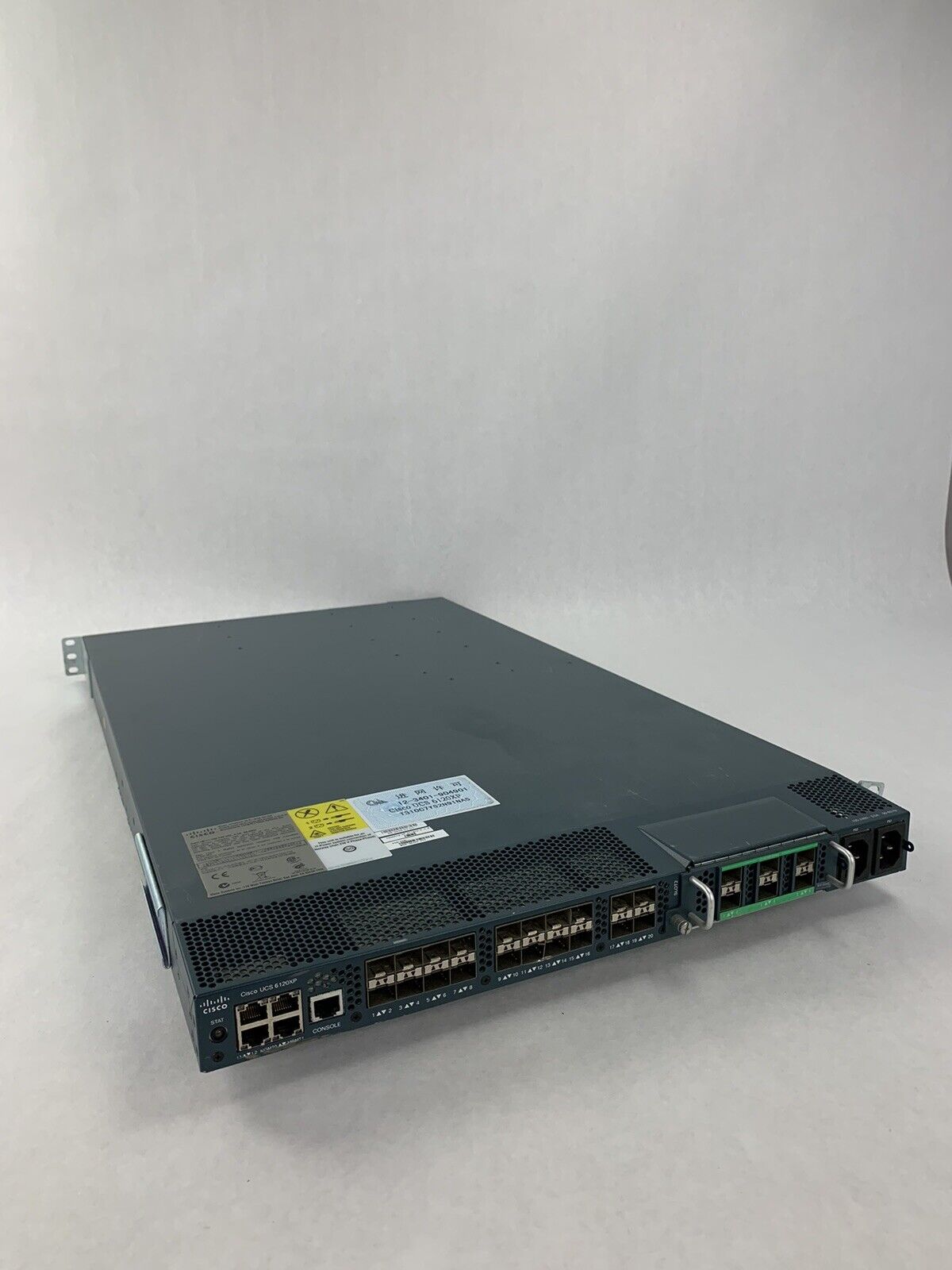 Cisco UCS6100 20 Port Managed Switch N10-S6100 V03 2x PWS and Fans