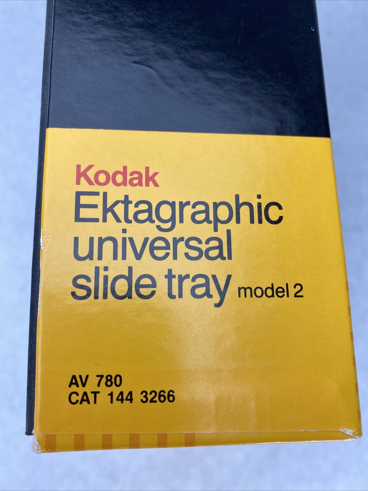 Kodak 144 3266 Ektagraphic Universal Slide Tray Model 2 Holds 80 2" x 2” slides
