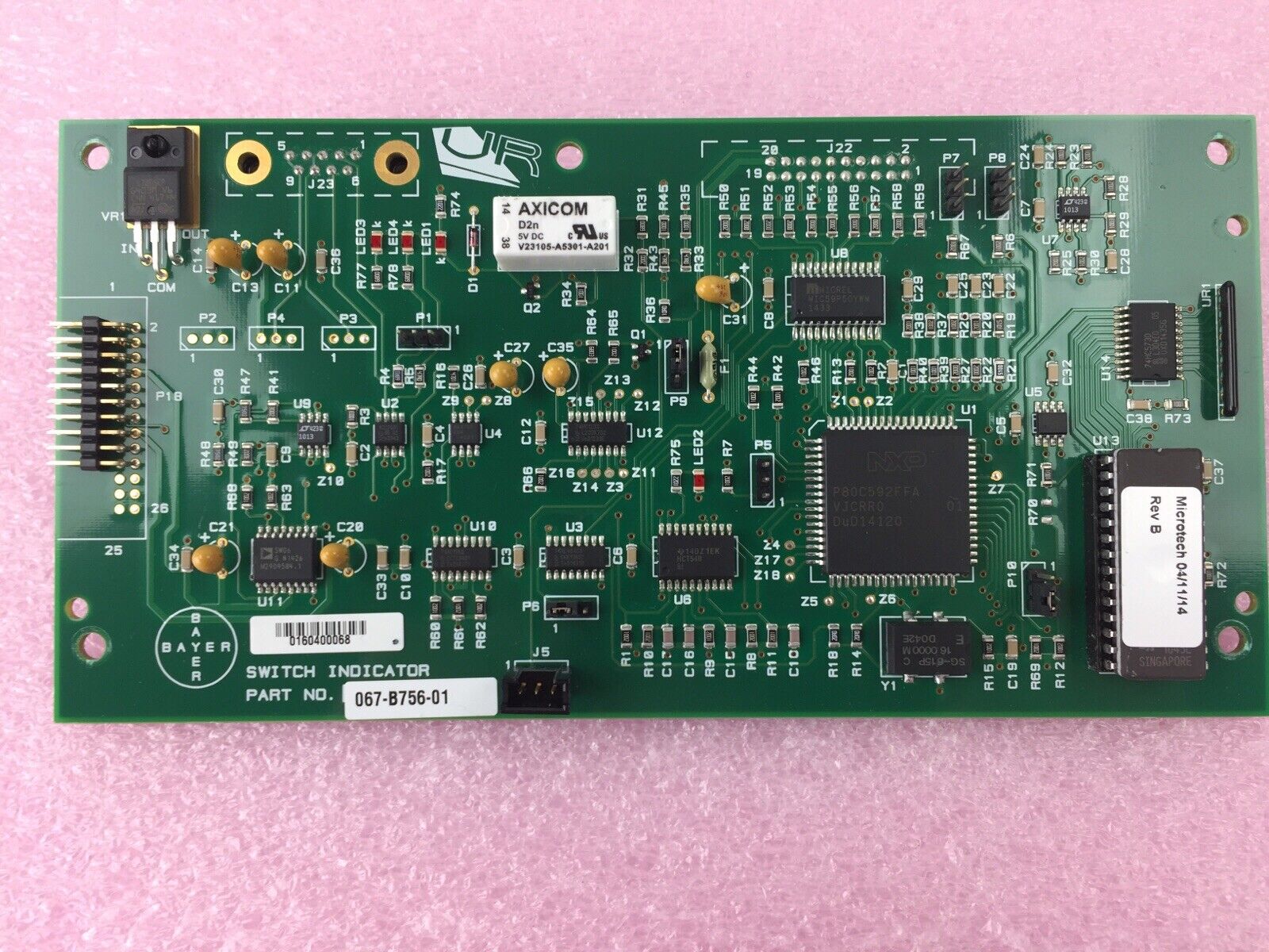 Siemens Bayer 067-B756-01 Switch Indicator Board